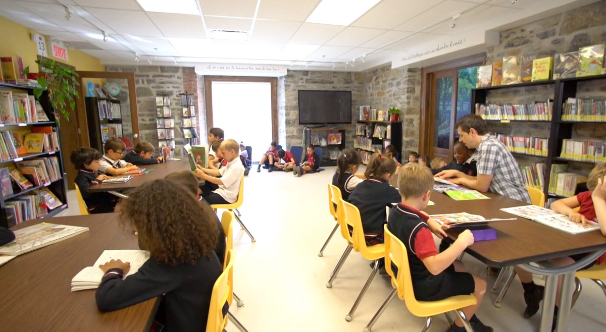 Primaire - Campus - Bibliothèque [01]
