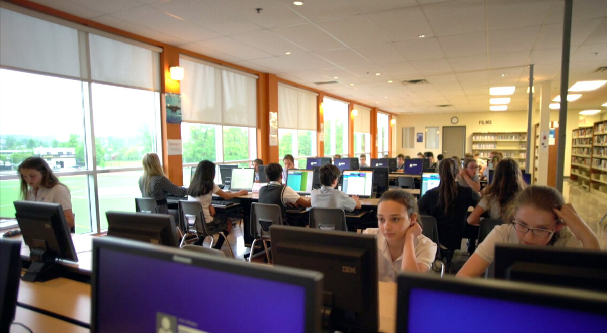 Secondaire - Campus - Bibliothèque [02]