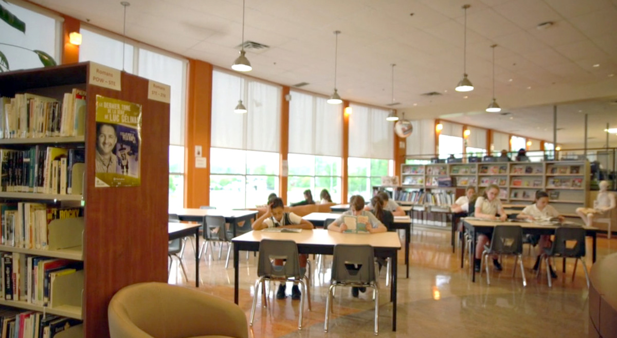 Secondaire - Campus - Bibliothèque [06]