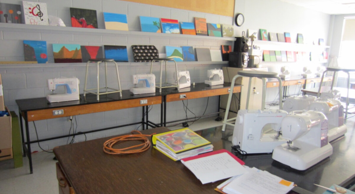 Secondaire - Campus - Installations artistiques [05]