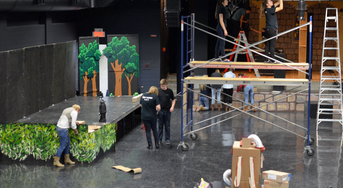 Secondaire - Campus - Installations artistiques [02]